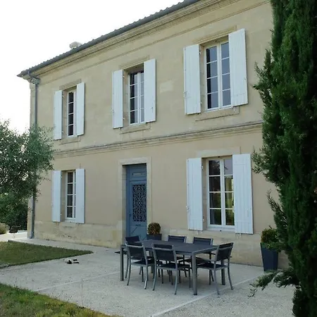 Feriehus Maison Girondine Au Milieu Des Vignes Du Chateau D Yquem Avec Belle Vue *