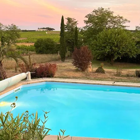 Maison Girondine Au Milieu Des Vignes Du Chateau D Yquem Avec Belle Vue Preignac